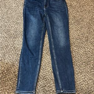 VERVET BY FLYING MONKEY Women's Skinny Jeans - Dark Blue